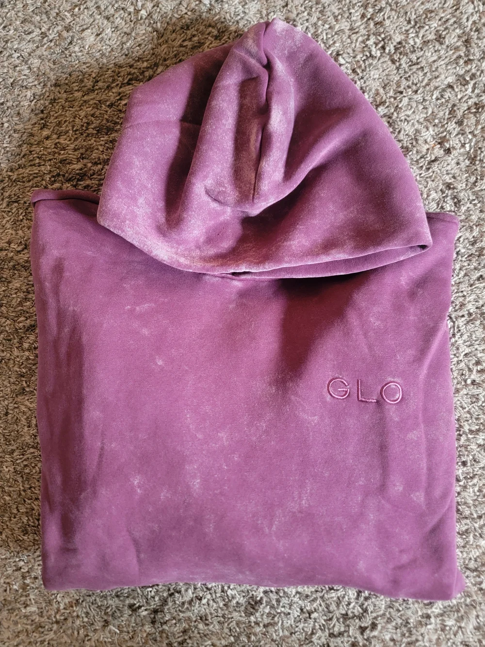 GLO - Kingdom Essential Men's Maroon Pullover Hoodie Sweatshirt